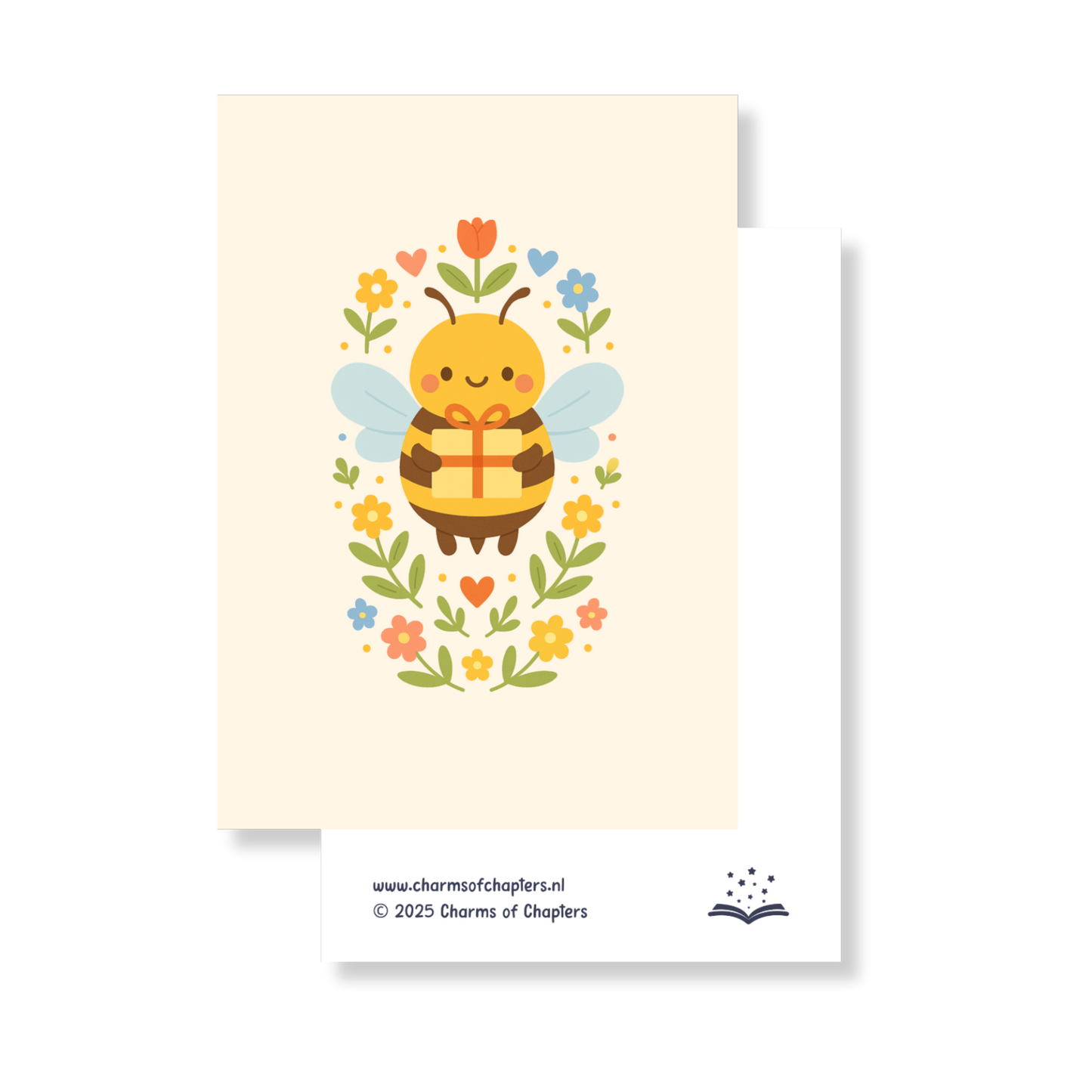 Wenskaart Bee Delivery