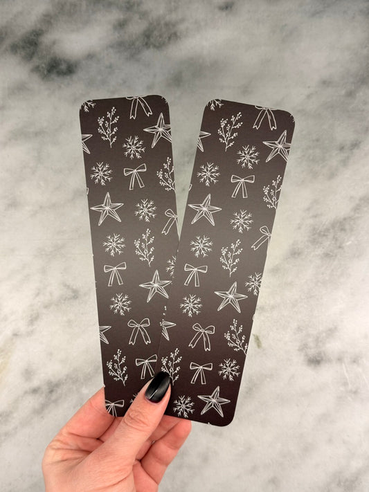 Boekenlegger Winter Doodles