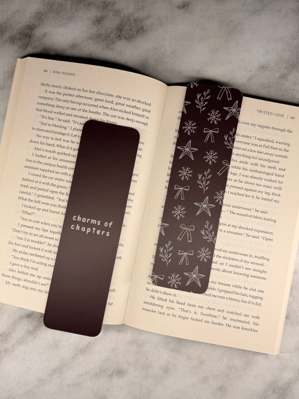 Boekenlegger Winter Doodles