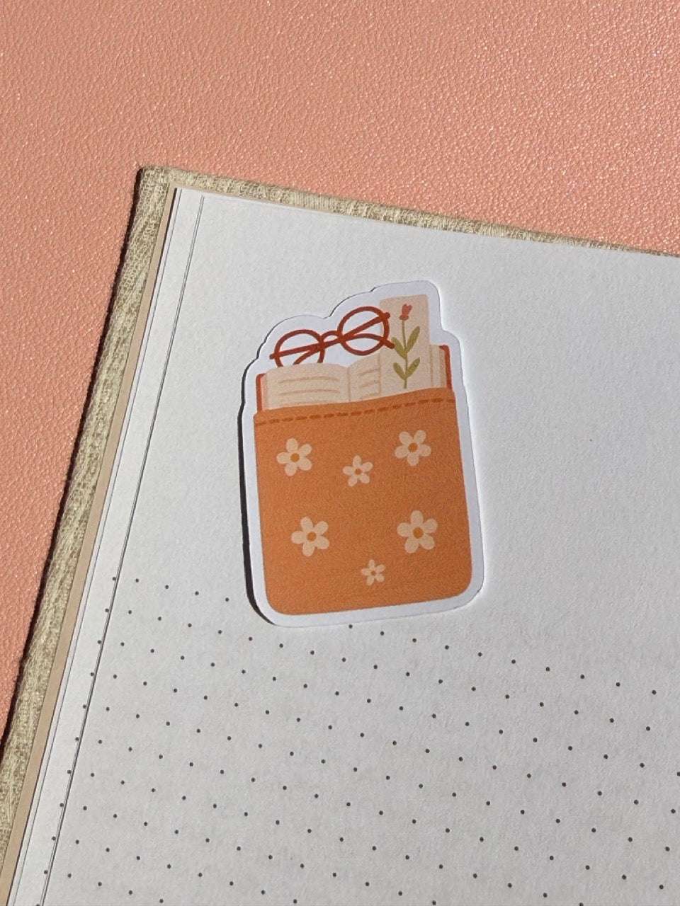 Sticker Floral Booksleeve