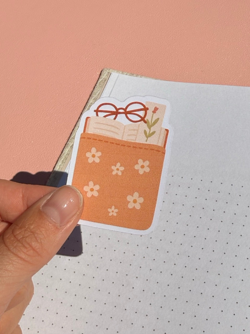 Sticker Floral Booksleeve