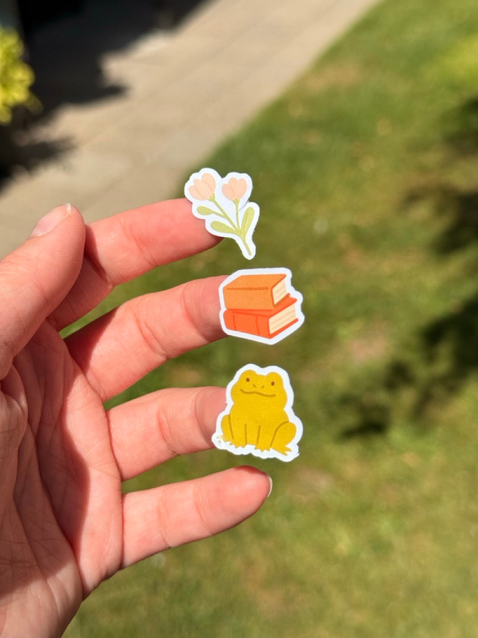 Sticker Sheet Bookish Vibes