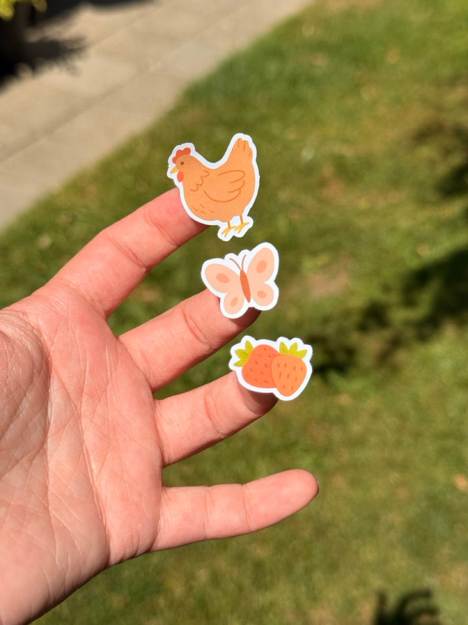 Sticker Sheet Spring Farm