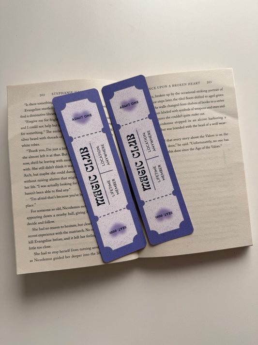 Boekenlegger Magic Club