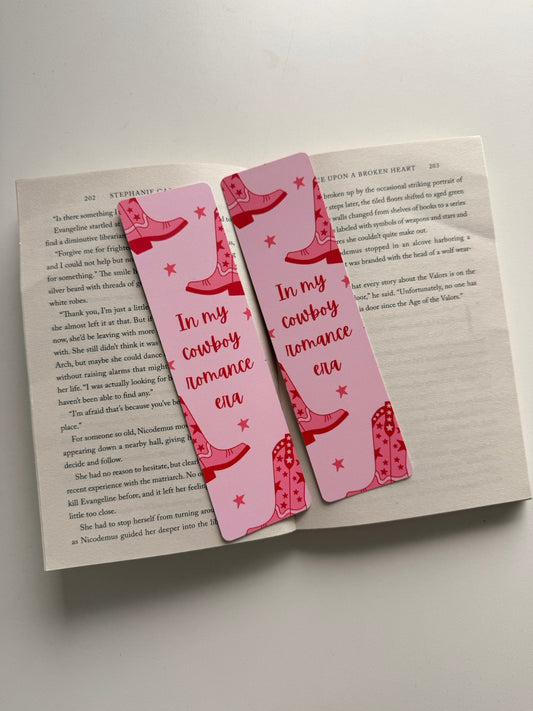 Bookmark In my cowboy romance era