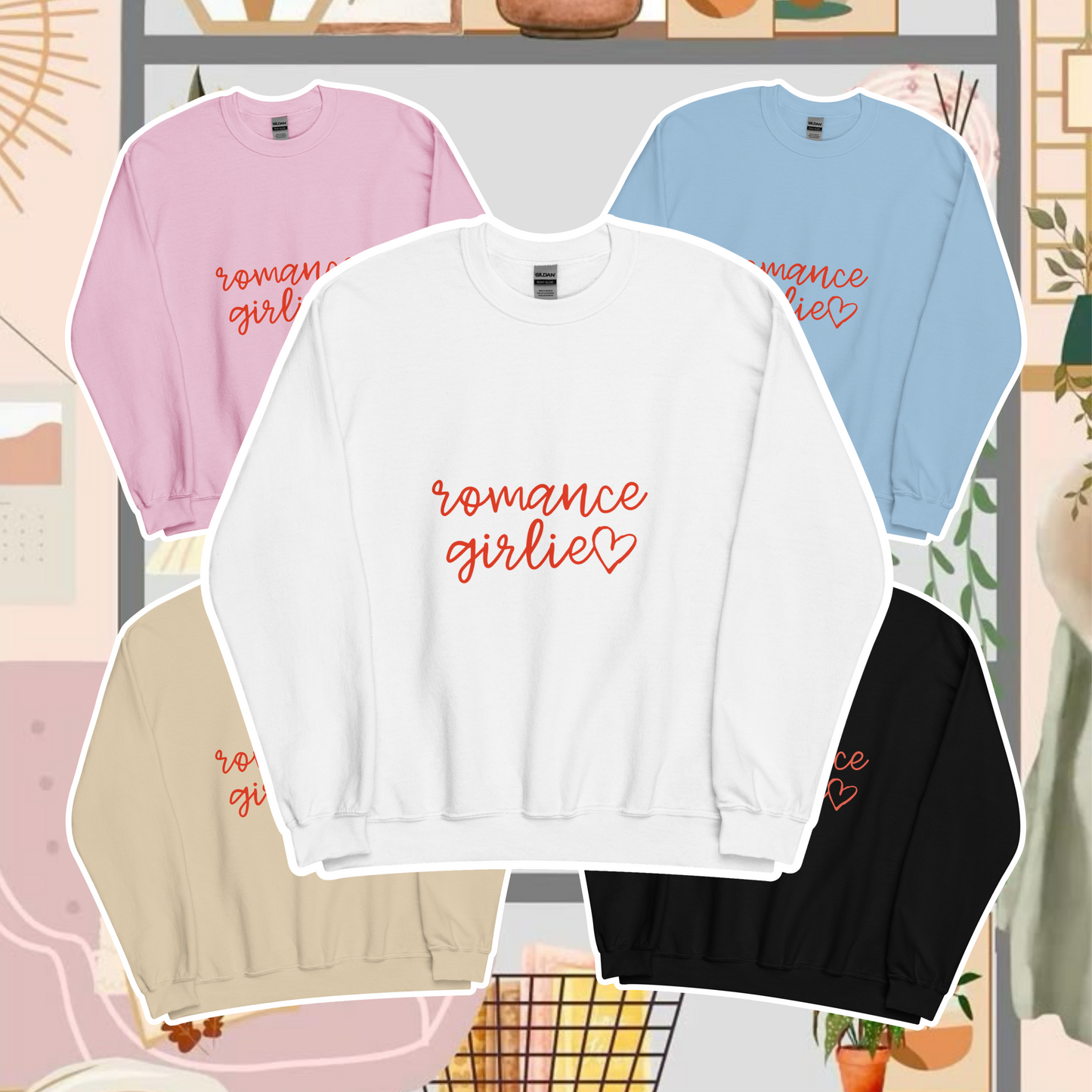 Romance Girlie Sweatshirt