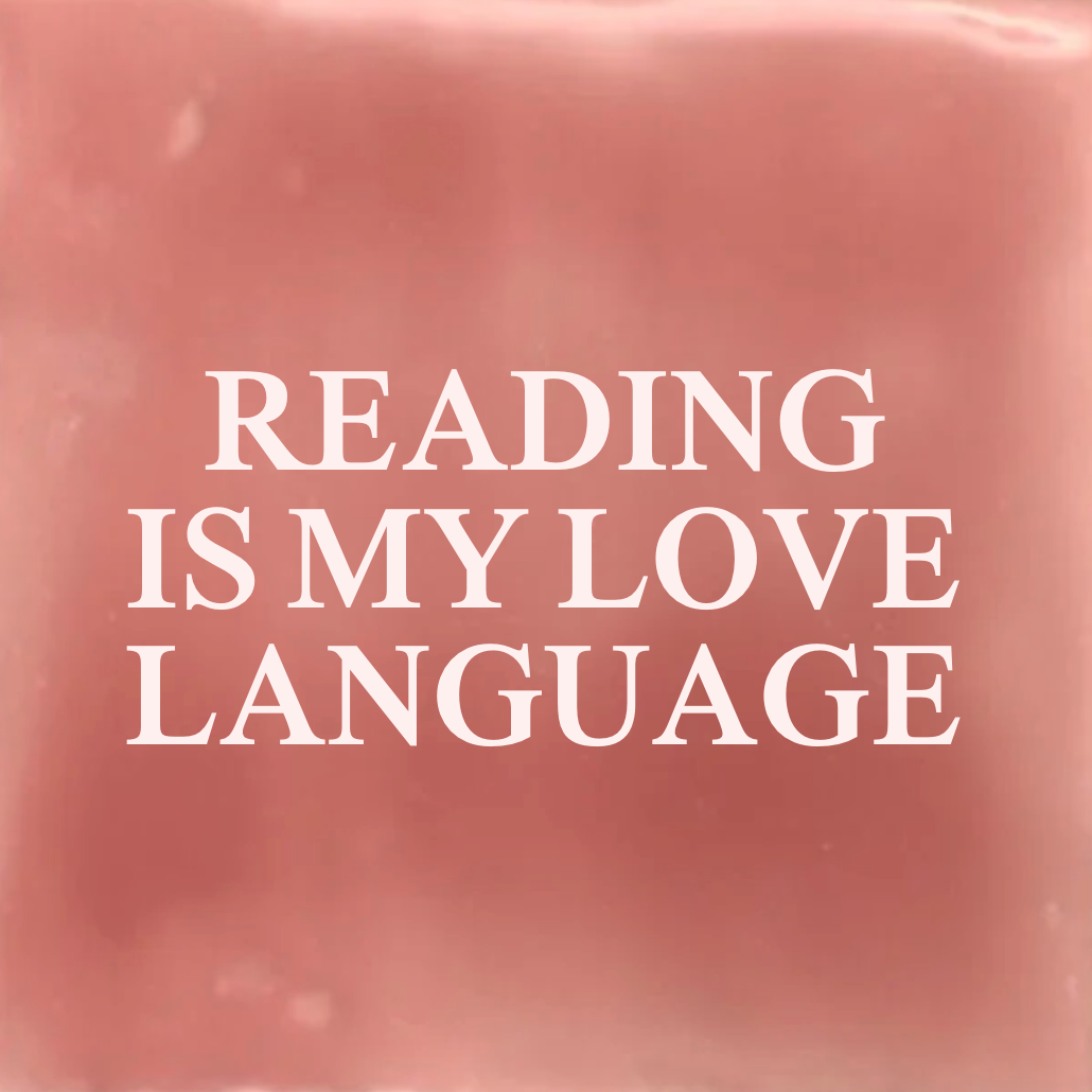 Keramische Tegel Reading Is My Love Language
