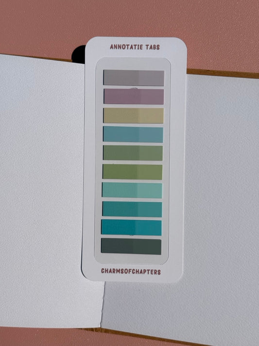 Sticky book tabs Deep Dive voor boeken annoteren en passages markeren