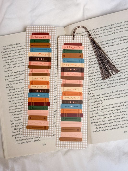 Bookmark Stack Of Books