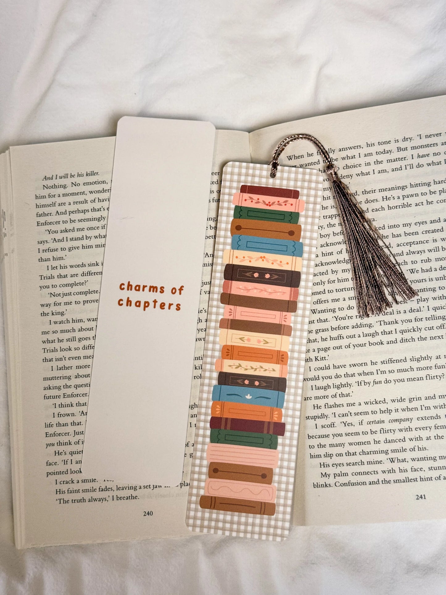 Bookmark Stack Of Books