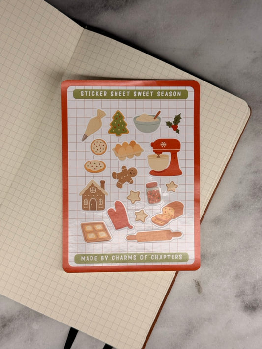 Productfoto van het Stickervel Sweet Season