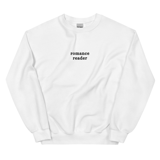 Romance Reader sweatshirt: voor iedereen die verliefd is op boeken