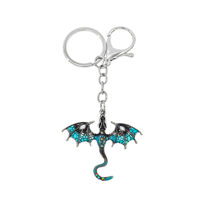 Draken Sleutelhanger – Turquoise Dragon