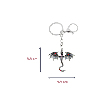 Draken Sleutelhanger – Black Dragon