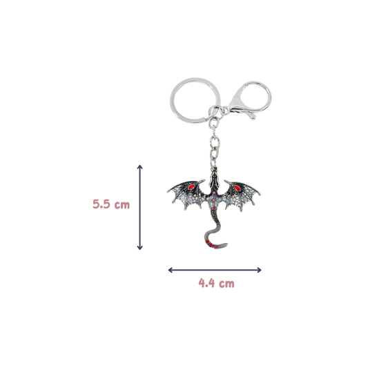 Draken Sleutelhanger – Black Dragon