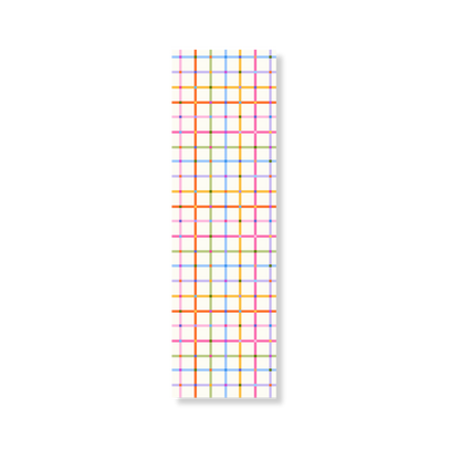 Boekenlegger Colorful Plaid