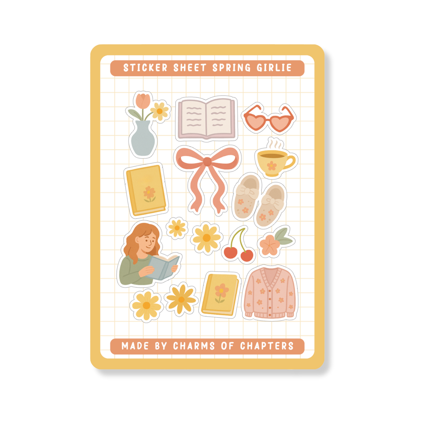 Sticker Sheet Spring Girlie