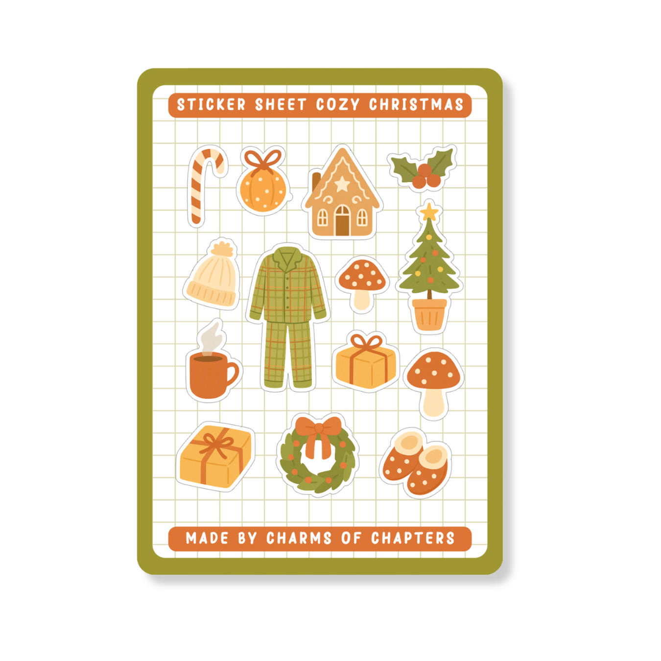Sticker Sheet Cozy Christmas