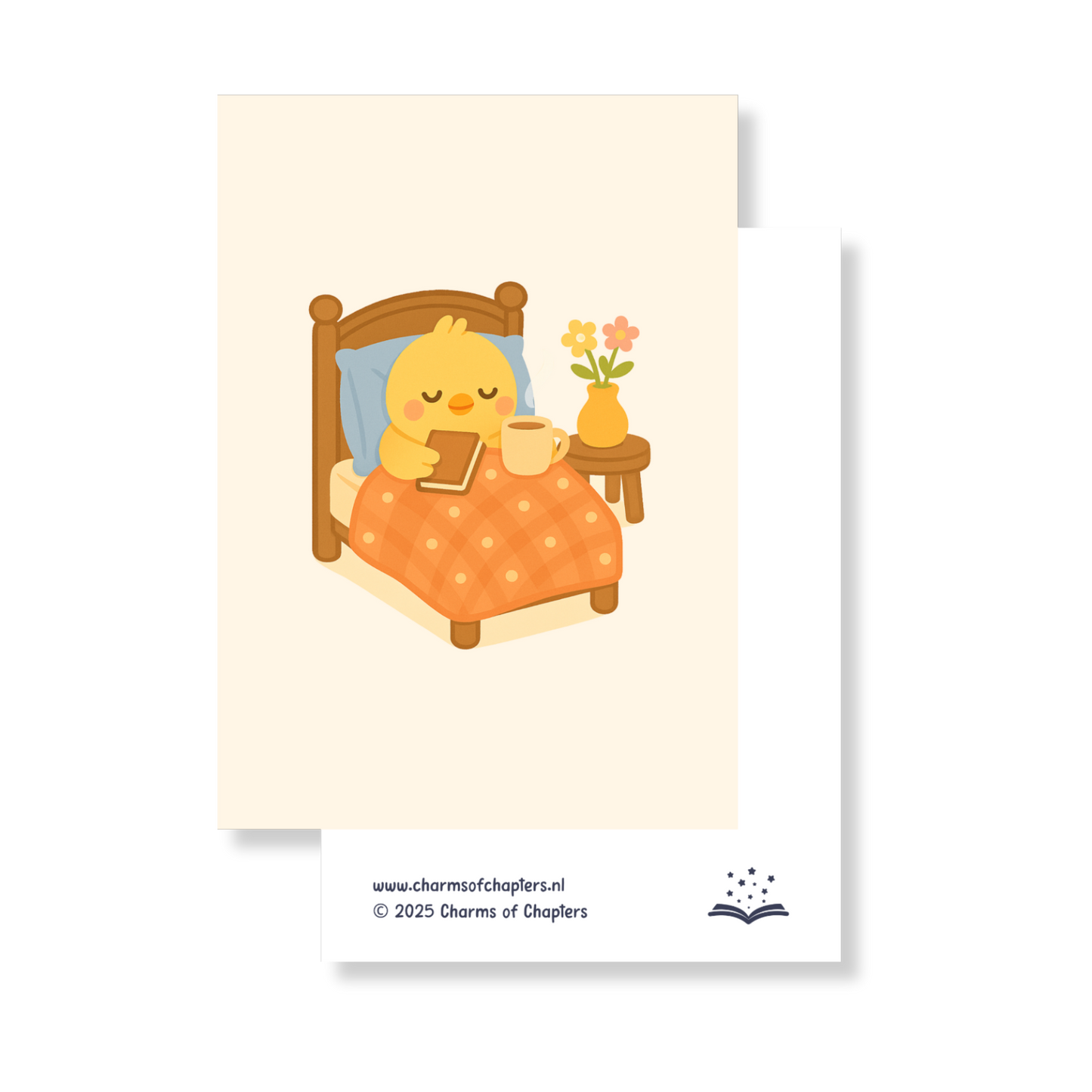 Wenskaart Cozy Bedtime