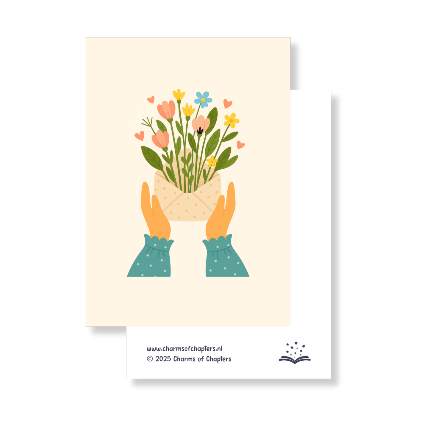 Wenskaart Floral Hug