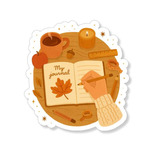 Sticker Autumn Journaling