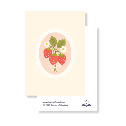 Wenskaart Sweet Strawberry