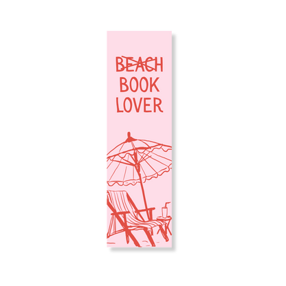Boekenlegger Beach Book Lover