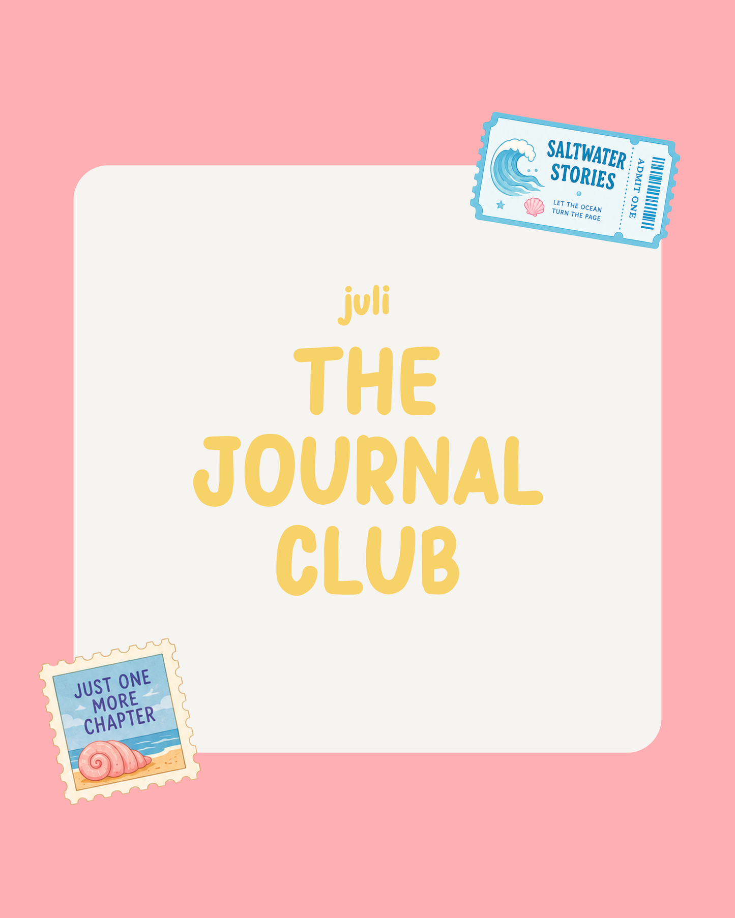 The Journal Club - Juli (PRE-ORDER)