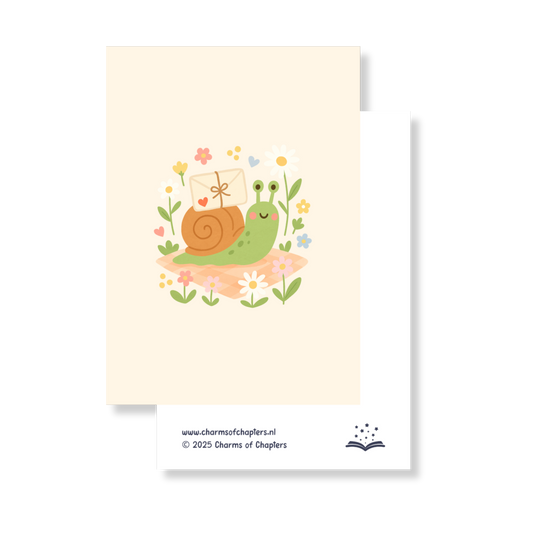 Wenskaart Snail Mail