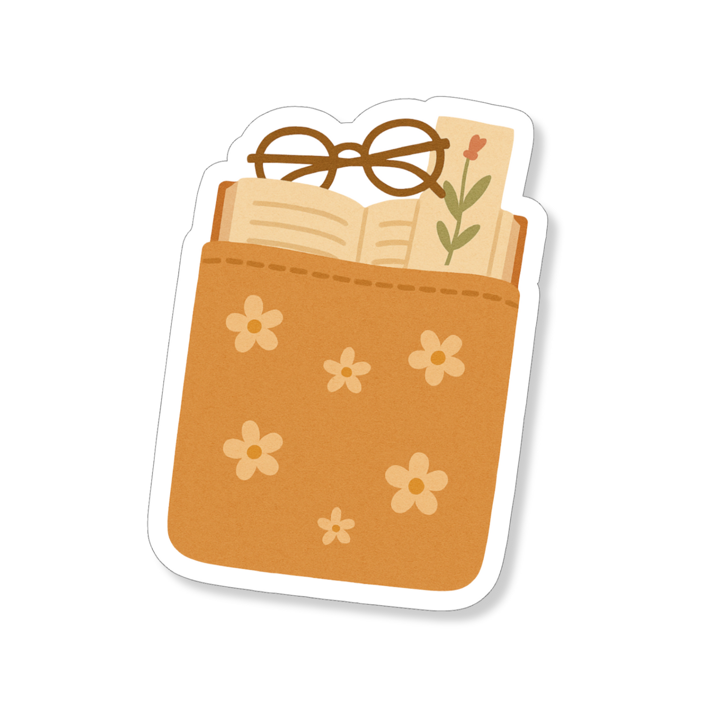 Sticker Floral Booksleeve