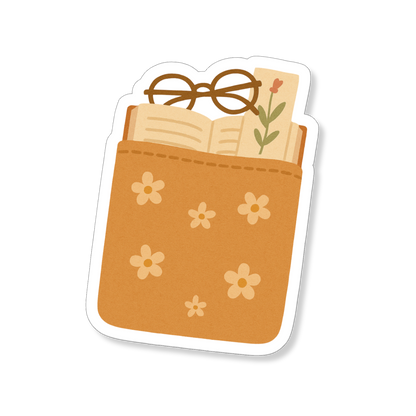 Sticker Floral Booksleeve