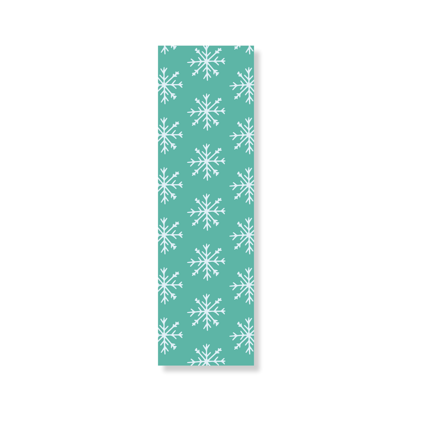 Boekenlegger Mint Snowflakes