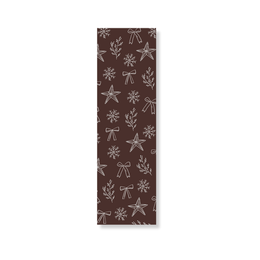 Boekenlegger Winter Doodles