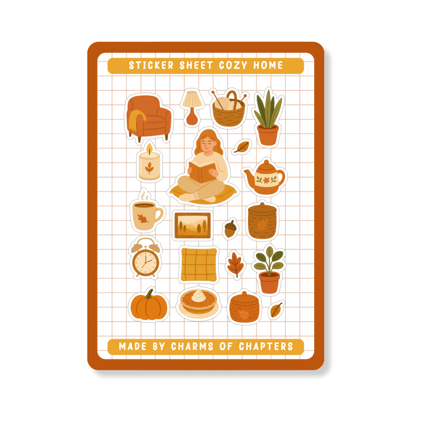 Sticker Sheet Cozy Home