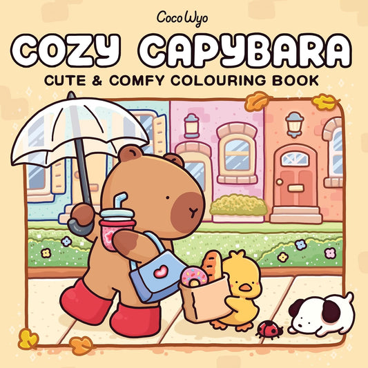 Coco Wyo – Cozy Capybara kleurboek | Pre-order