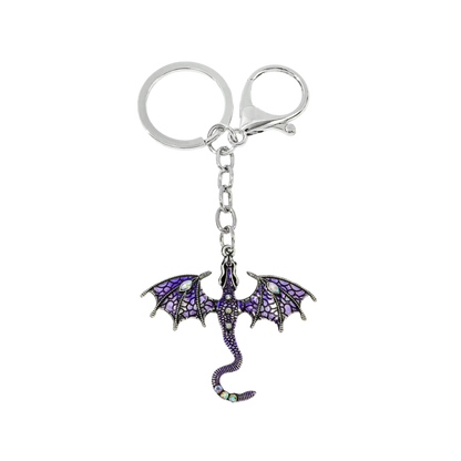 Draken Sleutelhanger – Purple Dragon
