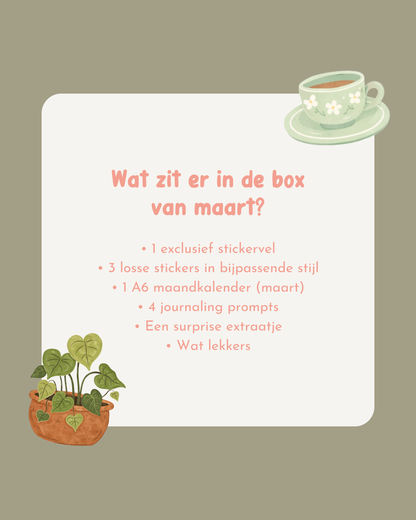 Journal Surprise Box Maart