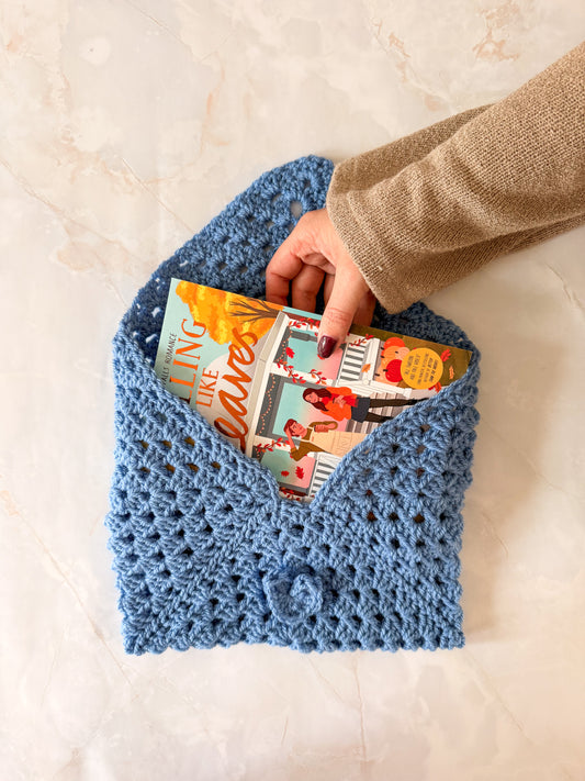 Booksleeve Blauw