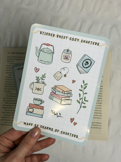 Sticker Sheet Cozy Chapters
