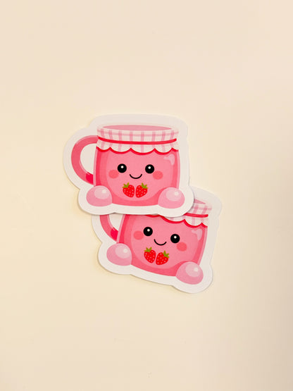 Sticker Strawberry Jam