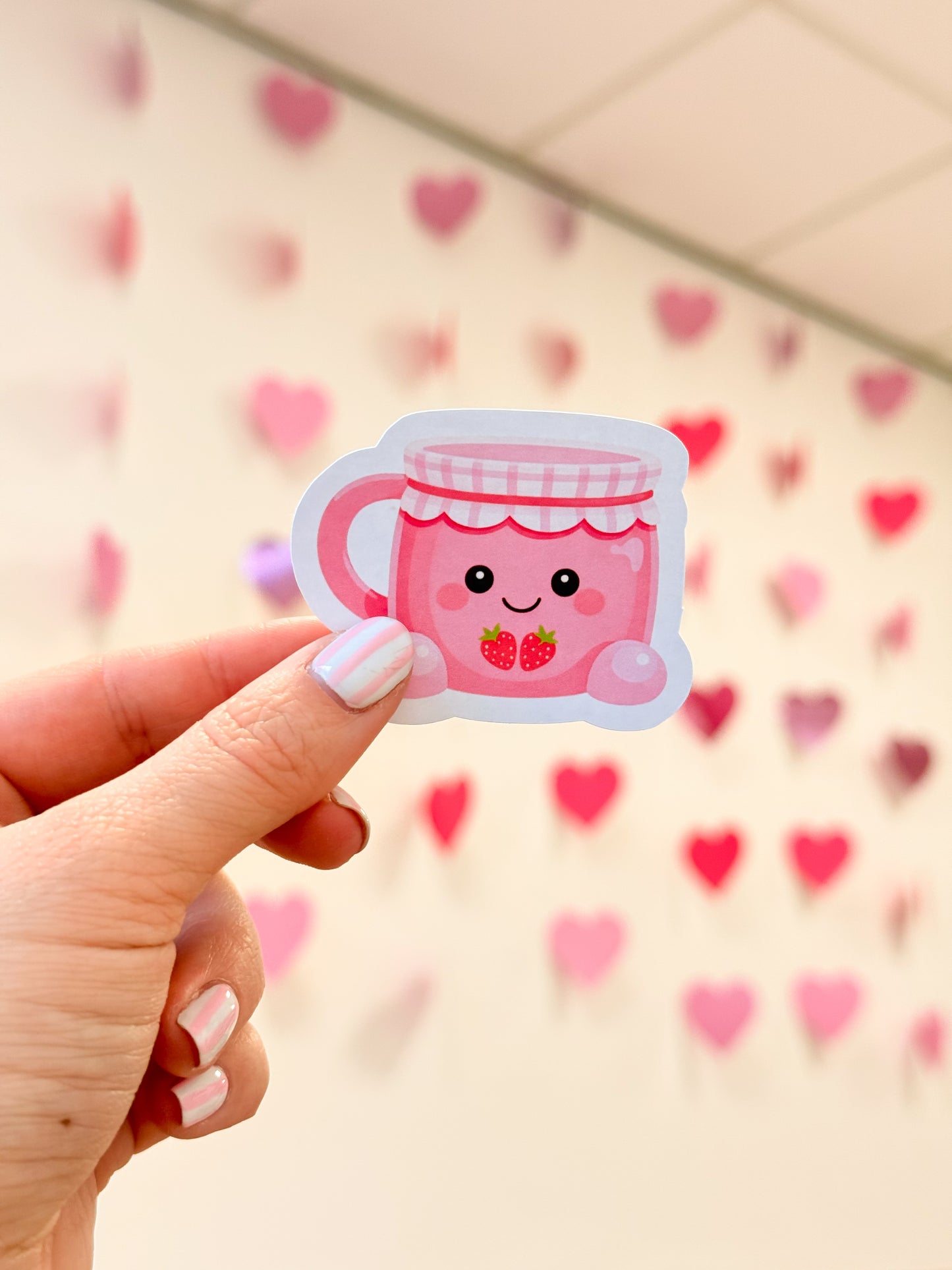 Sticker Strawberry Jam
