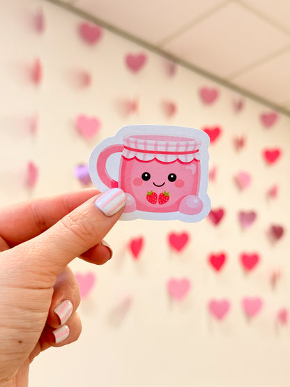 Sticker Strawberry Jam