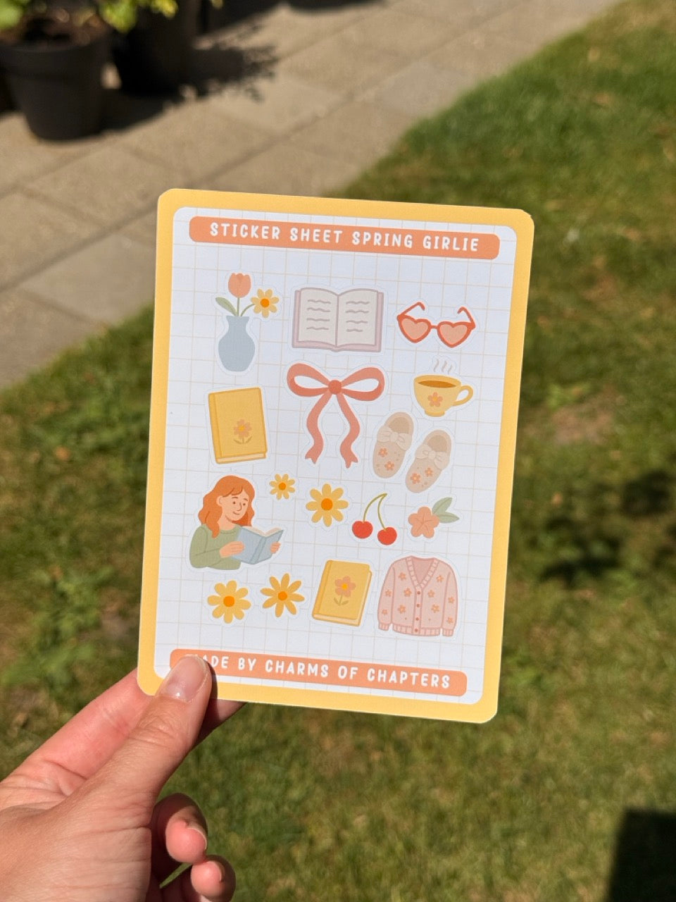 Sticker Sheet Spring Girlie