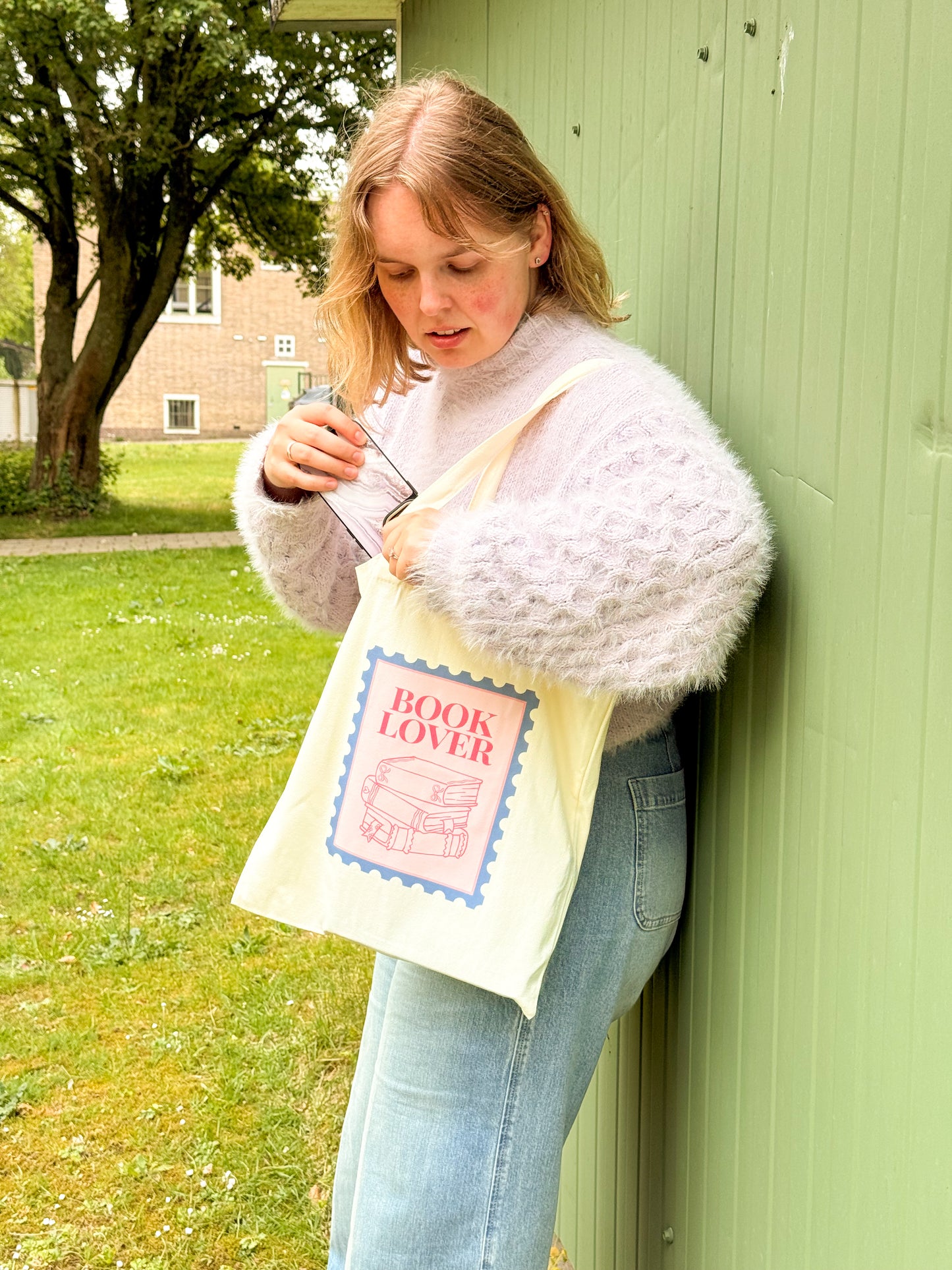 Totebag Book Lover