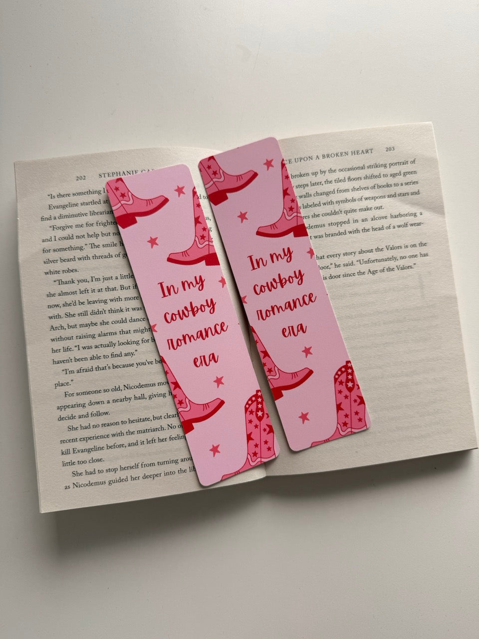 Bookmark In my cowboy romance era