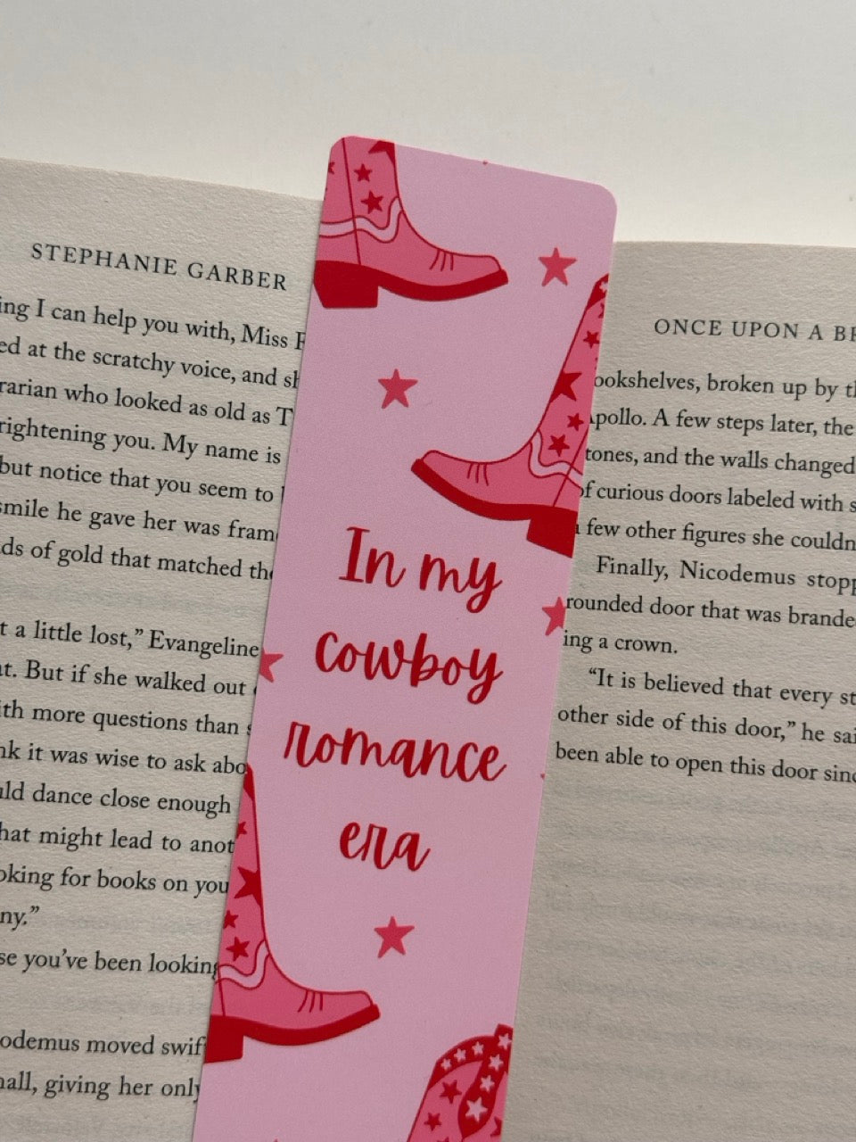 Bookmark In my cowboy romance era