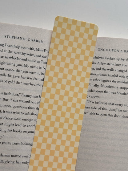 Boekenlegger Golden Checkered
