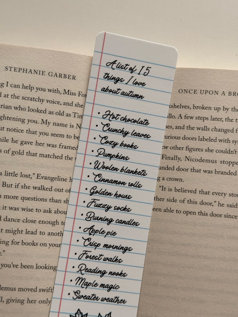 Boekenlegger Autumn Favorites