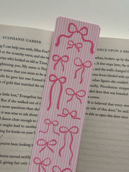 Boekenlegger Pink Bows