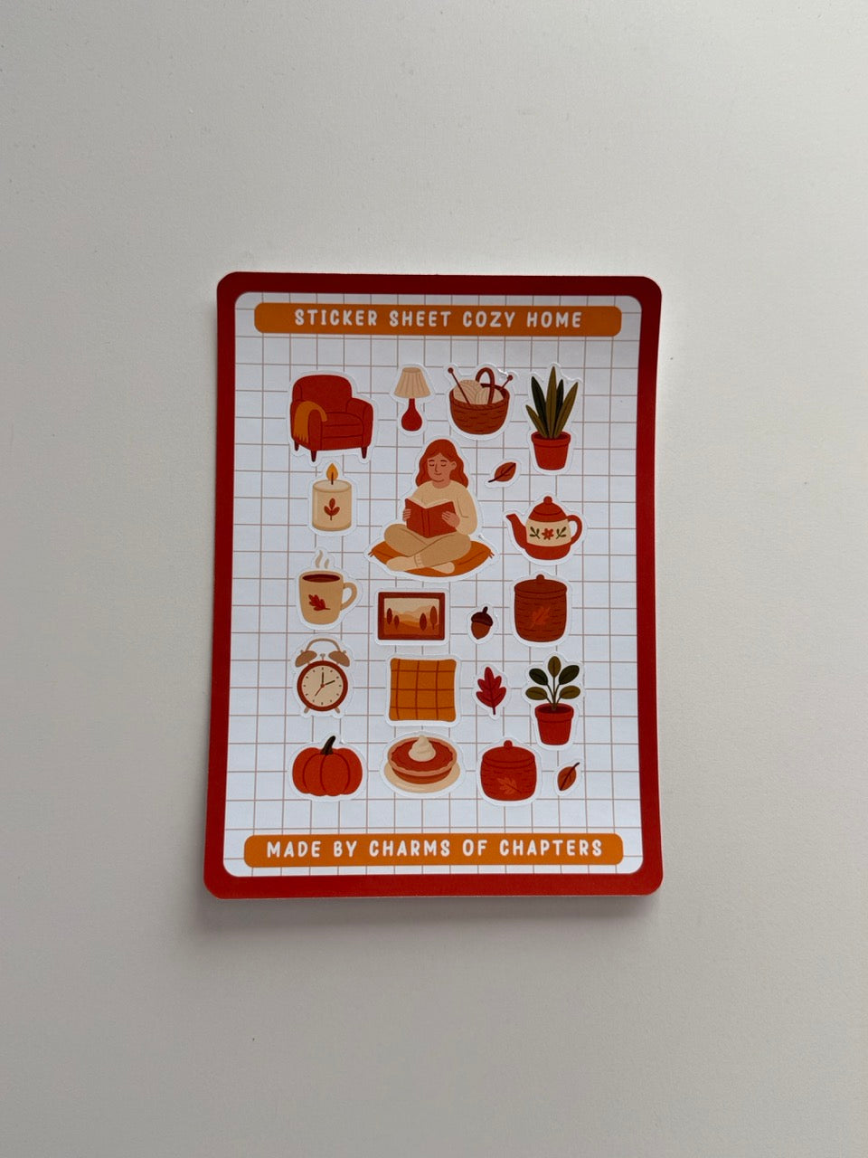 Sticker Sheet Cozy Home
